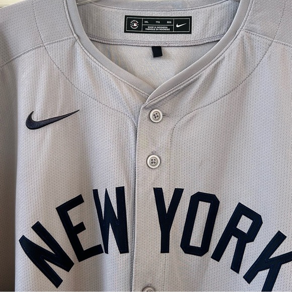 Nike New York Yankees Gray Sports Jersey XXL 99 Aaron Judge Men's - Picture 7 of 7